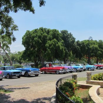 Vele oldtimer taxi's